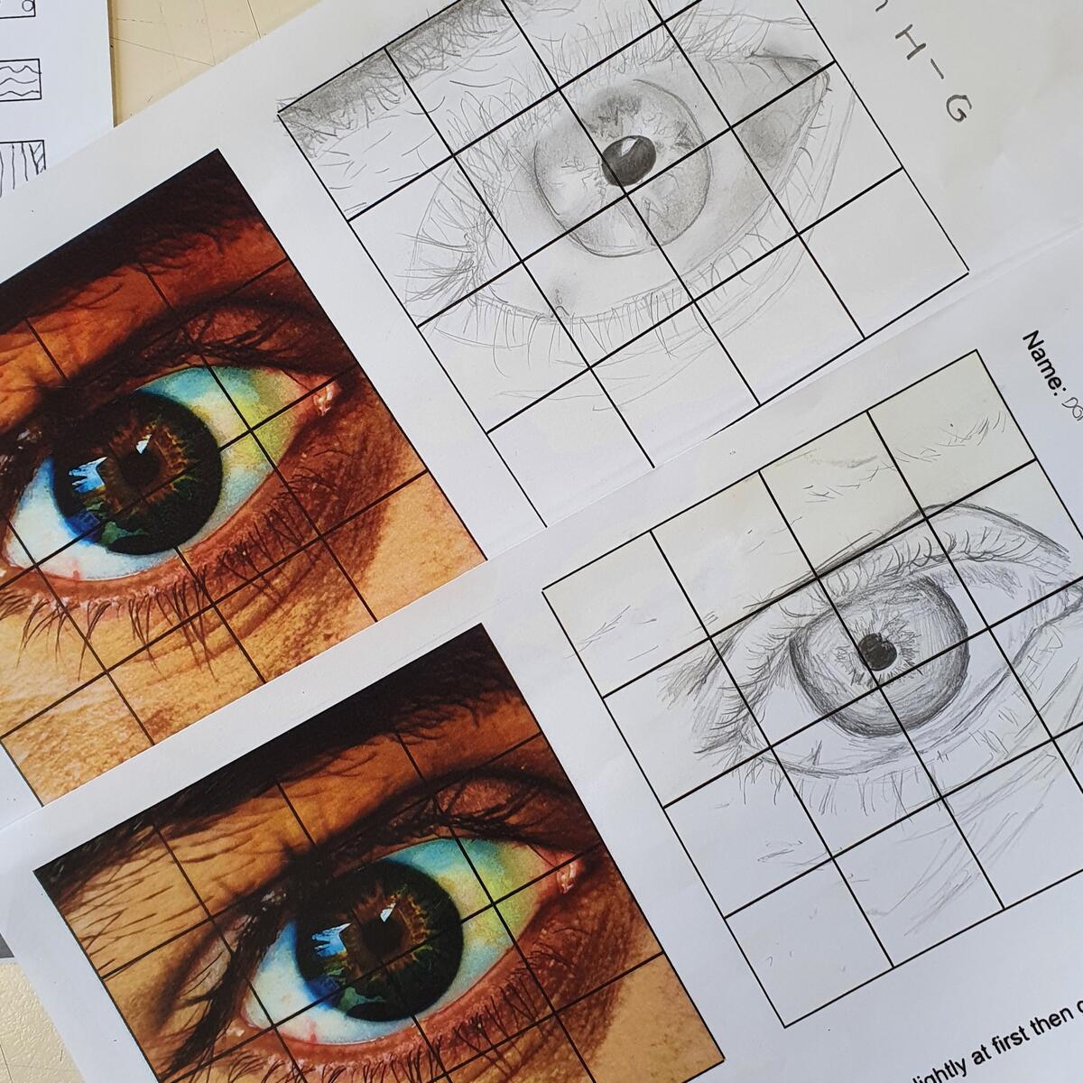 Grid Drawing Worksheets For Art Lessons The Art Teacher Grid Drawing Worksheets For Art Lessons The Art Teacher