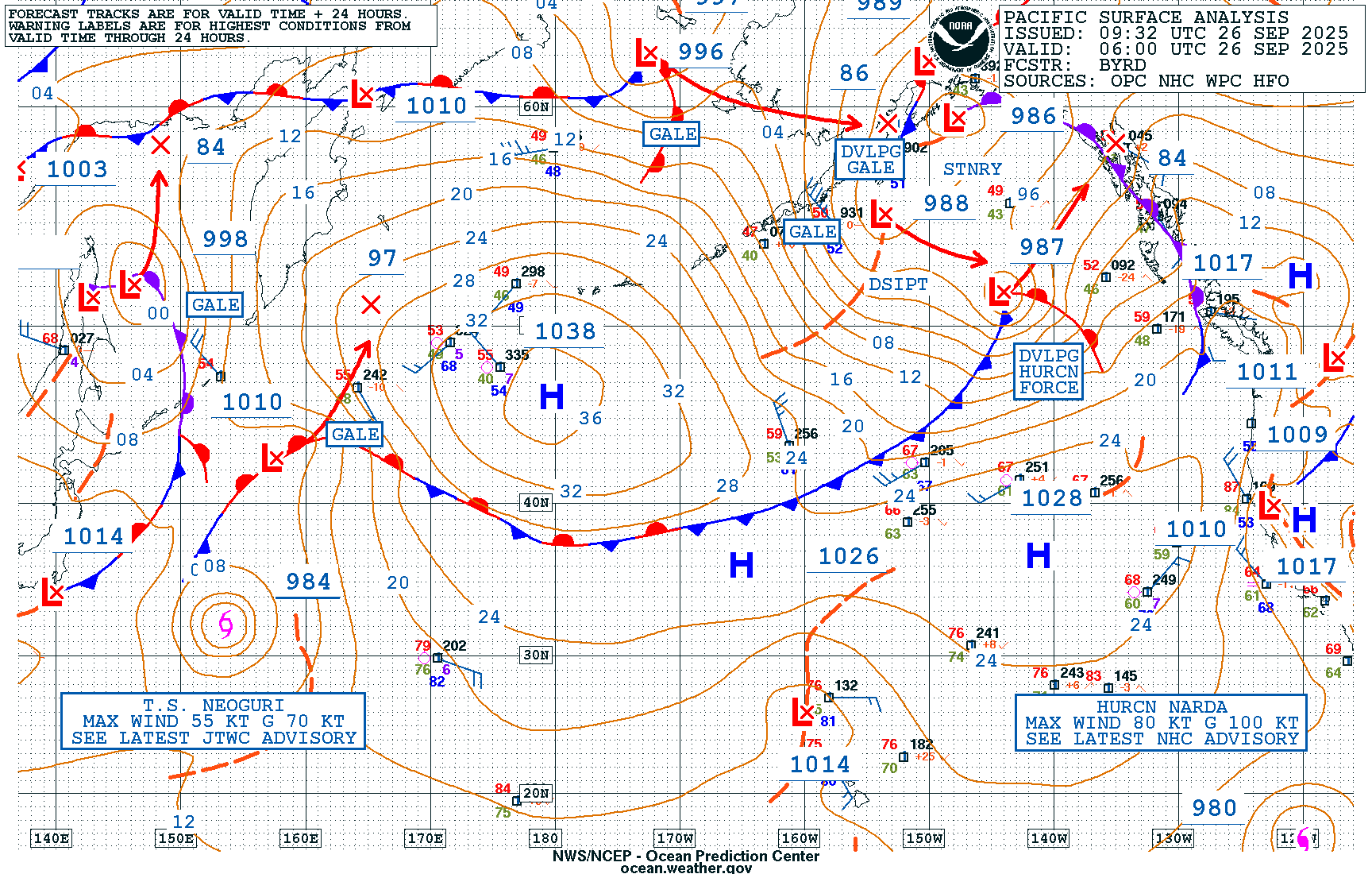 Gulf Of Alaska Hurricane Force Low ESSIC Exploring The Weather Prediction Center S Website
