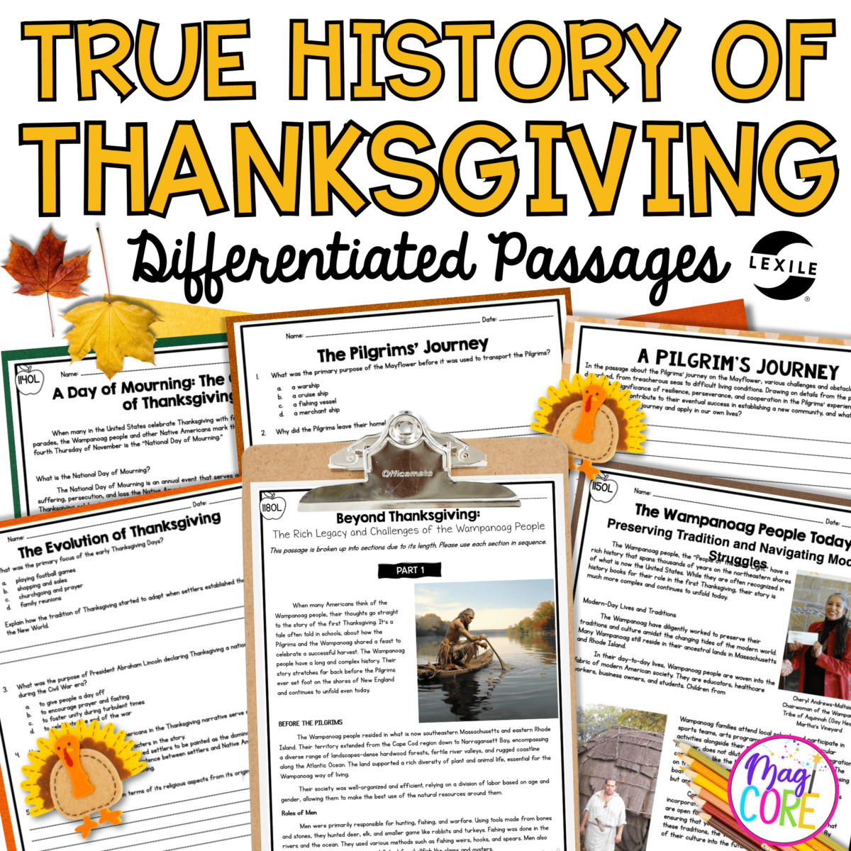History Of Thanksgiving Reading Comprehension Middle School MagiCore History Of Thanksgiving Reading Comprehension Middle School MagiCore
