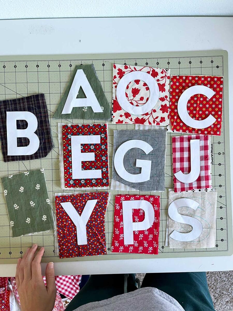 How To Make Fabric Alphabet Letters Bethany Lynne Makes How To Make Fabric Alphabet Letters Bethany Lynne Makes