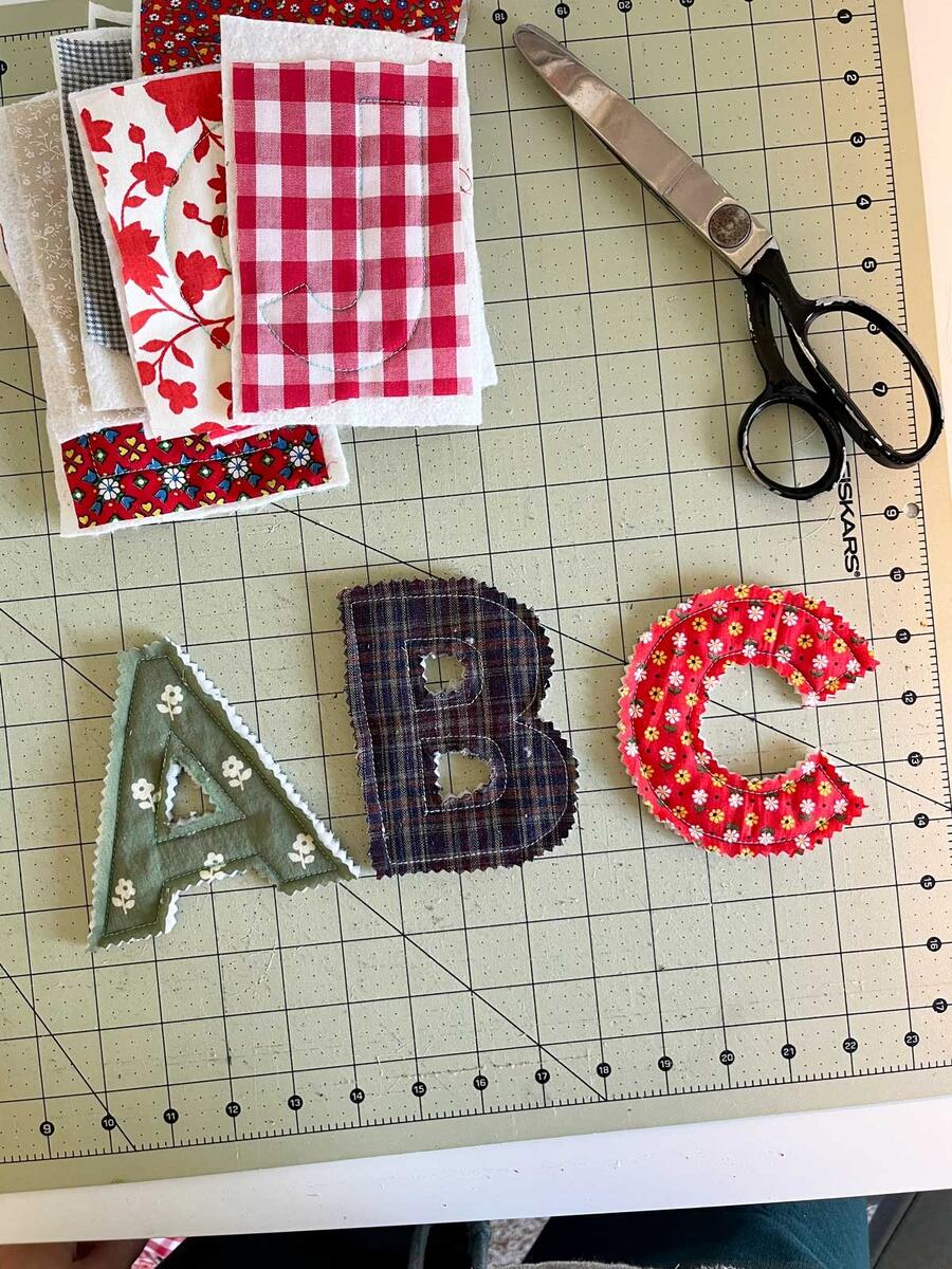 How To Make Fabric Alphabet Letters Bethany Lynne Makes How To Make Fabric Alphabet Letters Bethany Lynne Makes