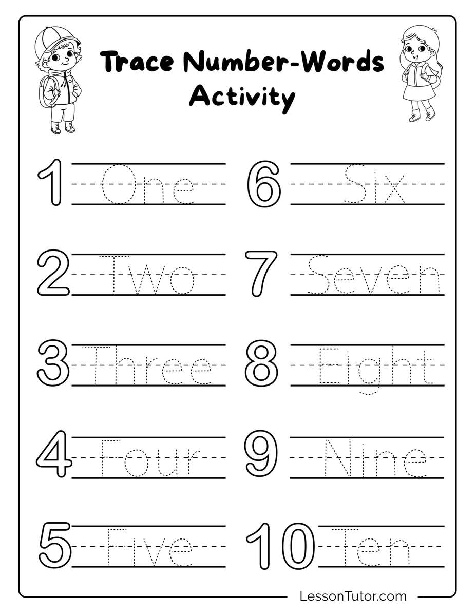 Kindergarten Numbers In Words 1 30 Worksheets Free Coloring Pages PDF Printables And Worksheets Lesson Tutor Tracing Numbers 1 20 Writing Numbers 1 20 Worksheets Fill In The Missing N Made By Teachers