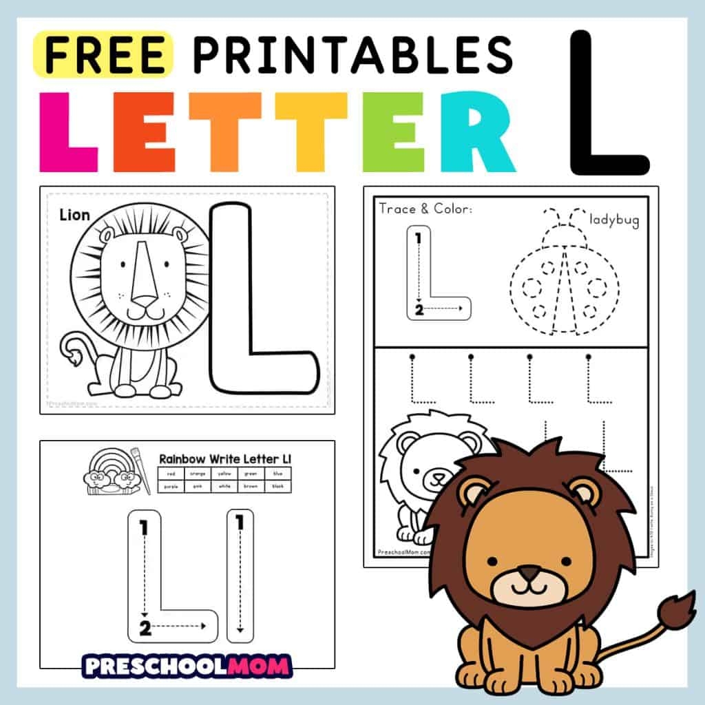 Letter L Preschool Printables Preschool Mom Letter L Preschool Printables Preschool Mom
