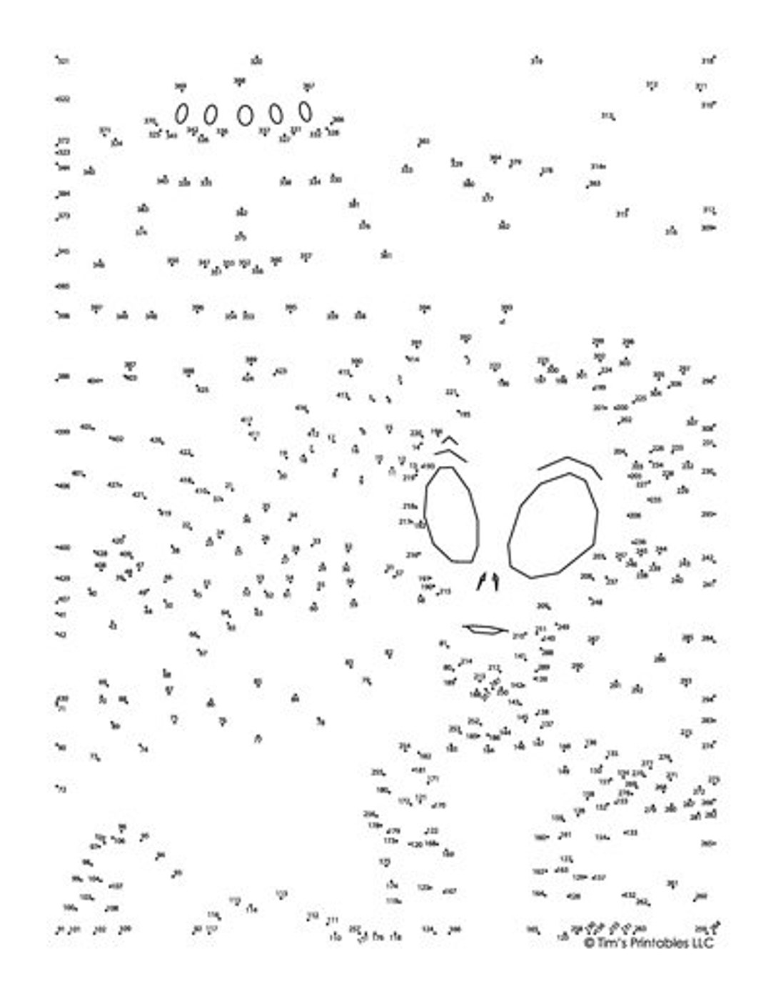 Martian Extreme Difficulty Dot To Dot Connect The Dots PDF Etsy 55 Connect The Dots Worksheets Ordered By Difficulty