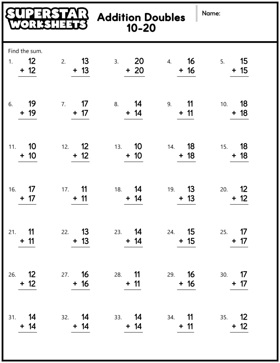 Math Worksheets Superstar Worksheets FREE Fact Family Worksheets For Kindergarten And 1st Grade