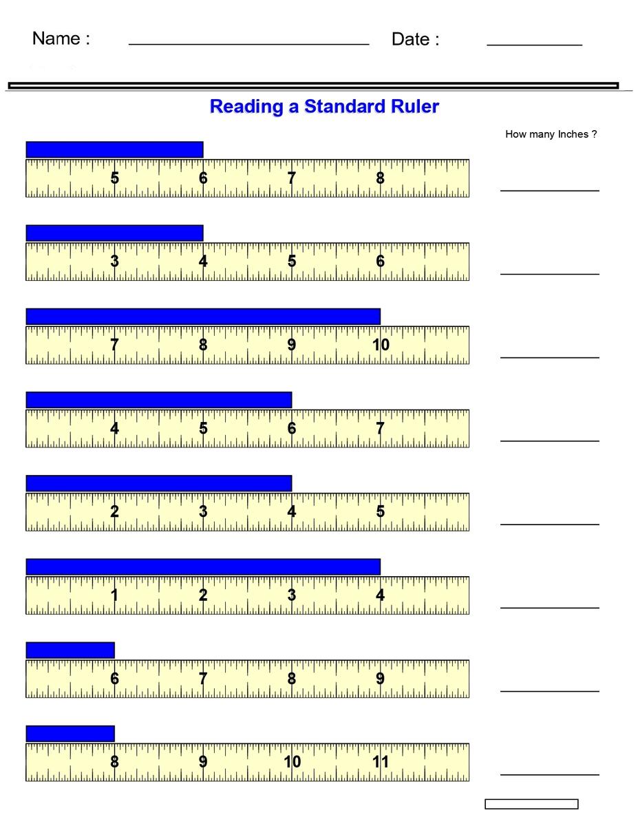Measurement Worksheets Reading Standard Measurements Worksheets Made By Teachers