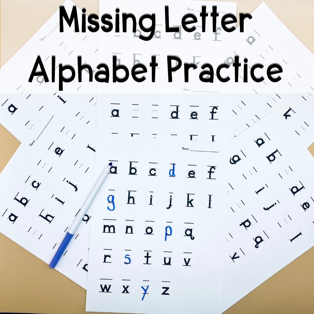 Missing Letter Alphabet Practice Campbell Creates Readers Missing Letter Alphabet Practice Campbell Creates Readers