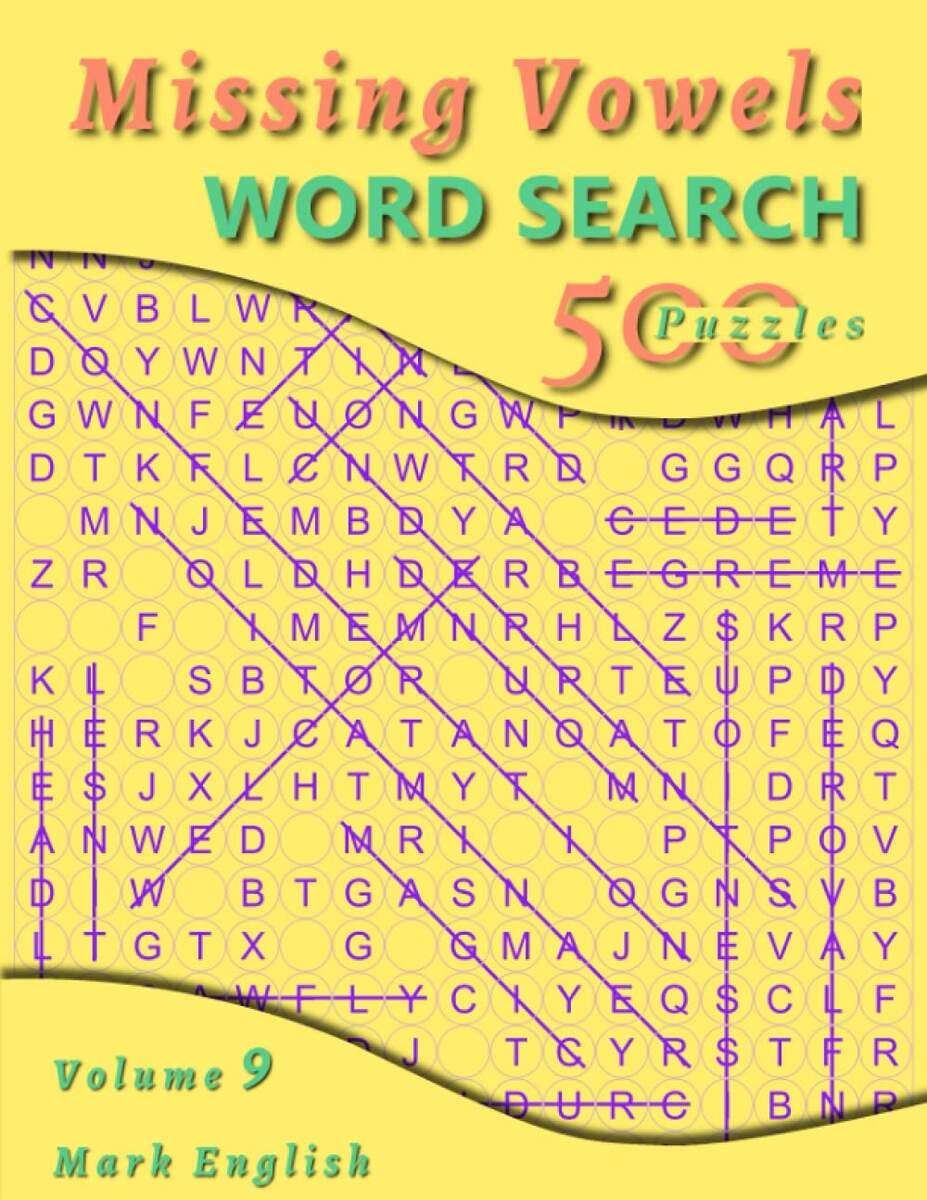 Missing Vowels Word Search Volume 9 500 Puzzles Desertcart Seychelles Missing Vowels Word Search Volume 9 500 Puzzles Desertcart Seychelles