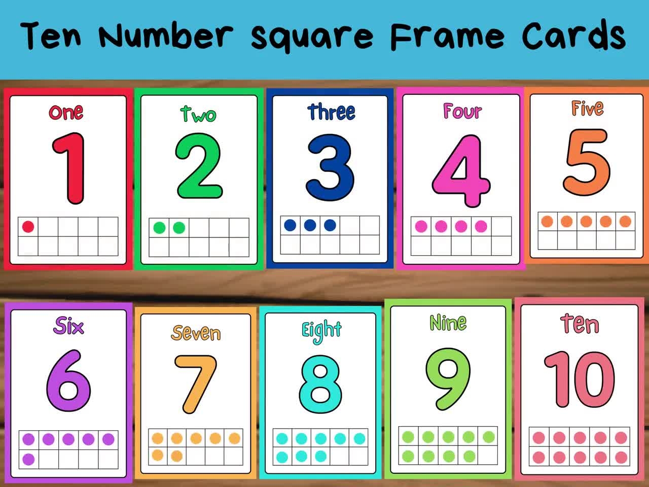 Free And Customizable Numbers Templates