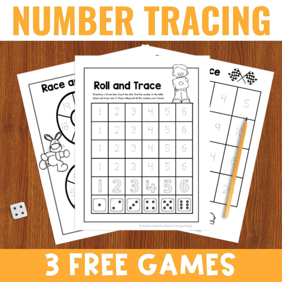 Number Tracing 3 Games To Make Learning Fun Simply Kinder