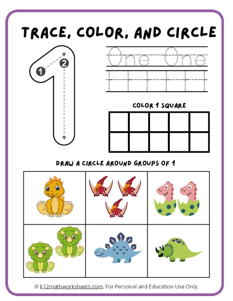 Number Tracing Worksheets Help Your Kids Learn Numbers With 1 10 Number Tracing Prek Worksheets Made By Teachers