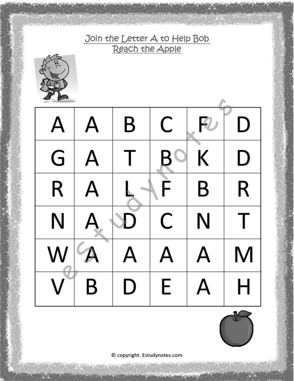 Nursery And Jr KG English Worksheets Black And White Prints 228 Worksheets Worksheets Library