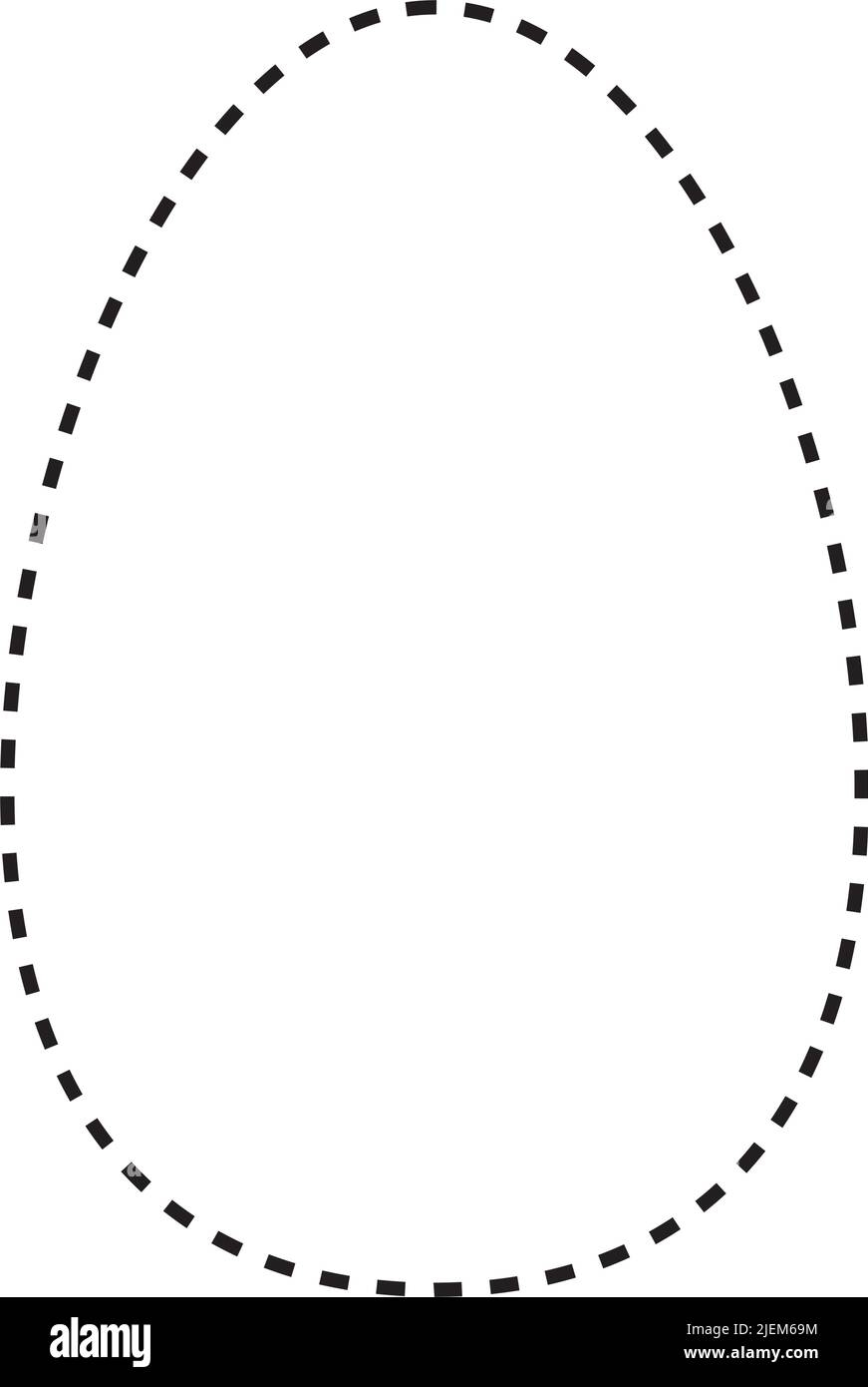 Oval Tracing Cut Out Stock Images Pictures Alamy Free Printable Oval Shape