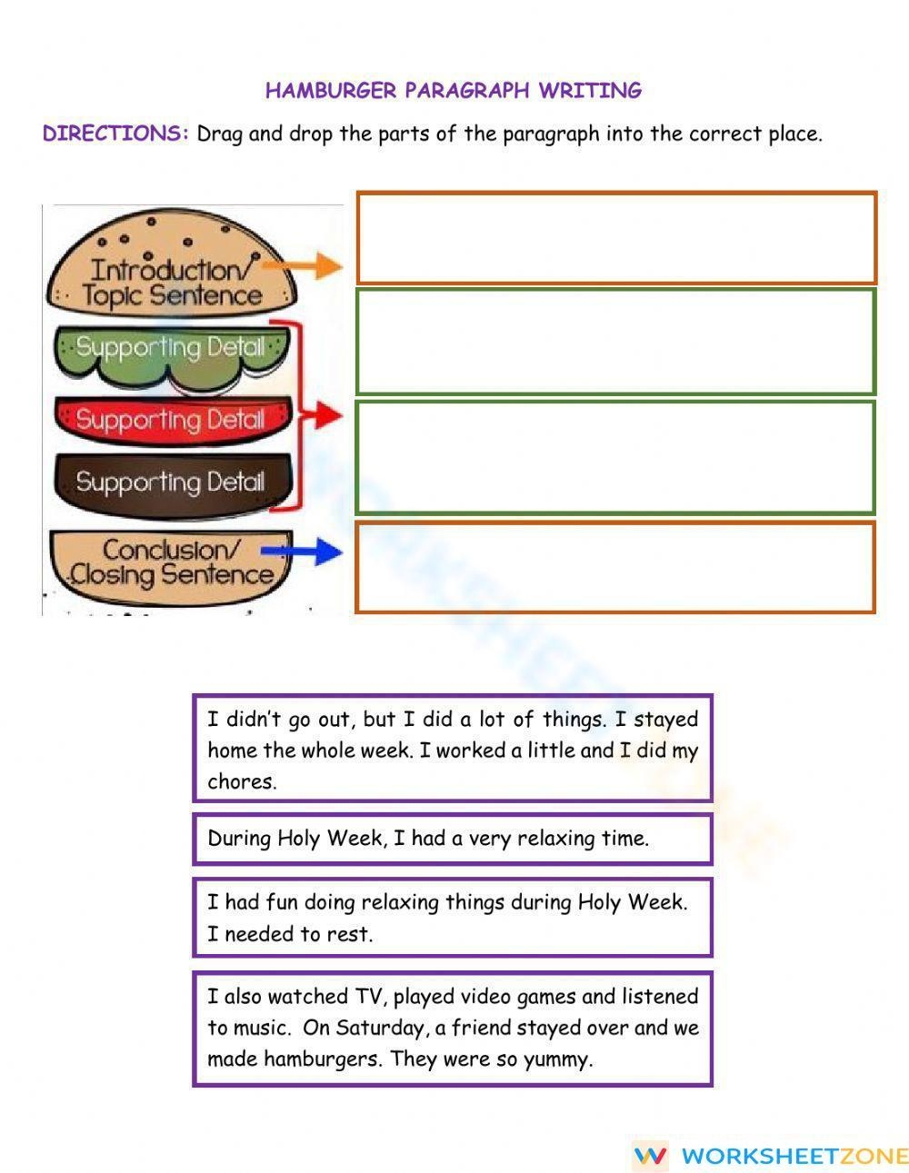 Paragraph Writing EAP Worksheets Worksheets Library