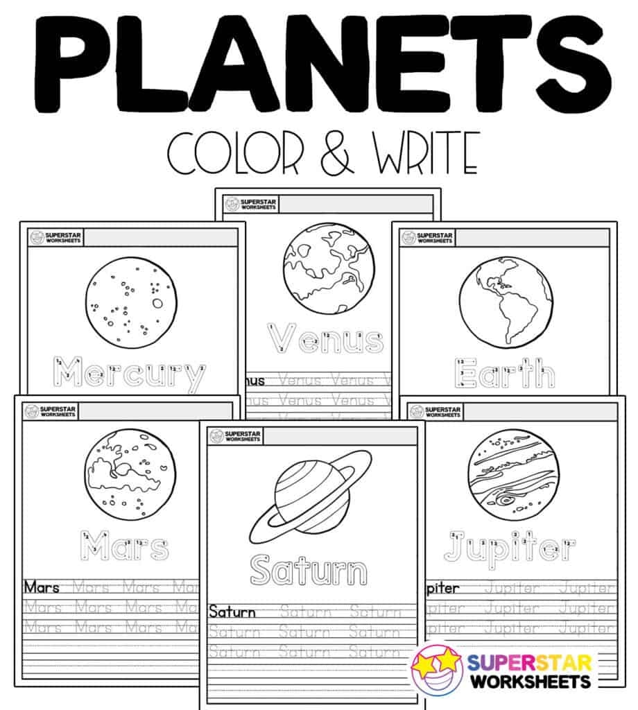 Planet Worksheets Superstar Worksheets Learning Worksheets Planets In Our Solar System Printables Free Coloring Pages Learning Worksheets HP Official Site