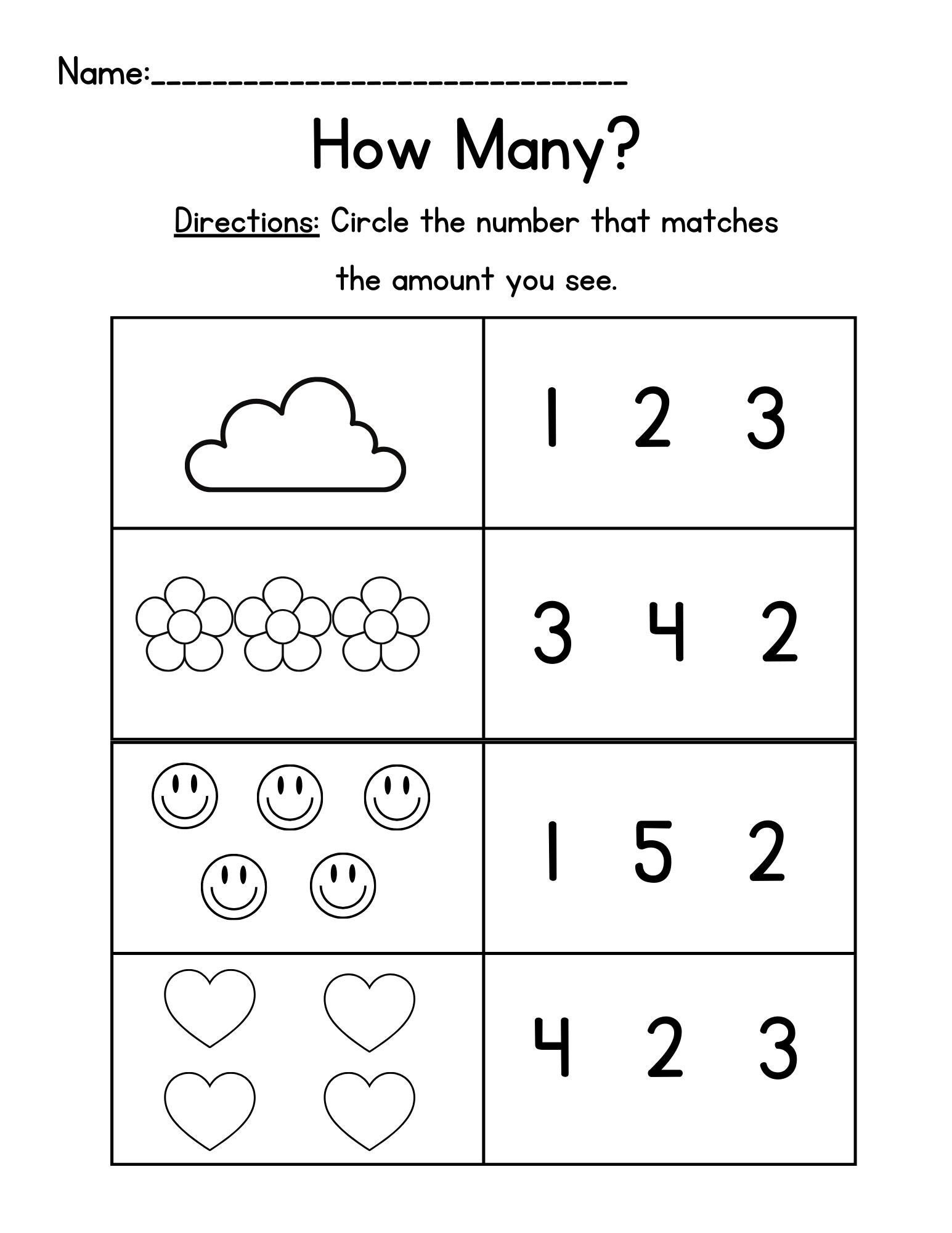 Prek Number Packet Prek Numbers 1 5 Prek Counting Worksheet Pre K Worksheet Etsy Prek Number Packet Prek Numbers 1 5 Prek Counting Worksheet Pre K Worksheet Etsy