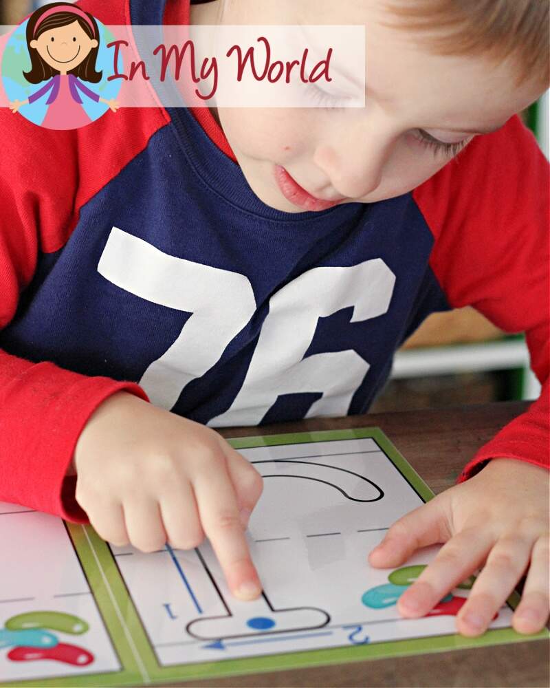 Preschool Letter J In My World