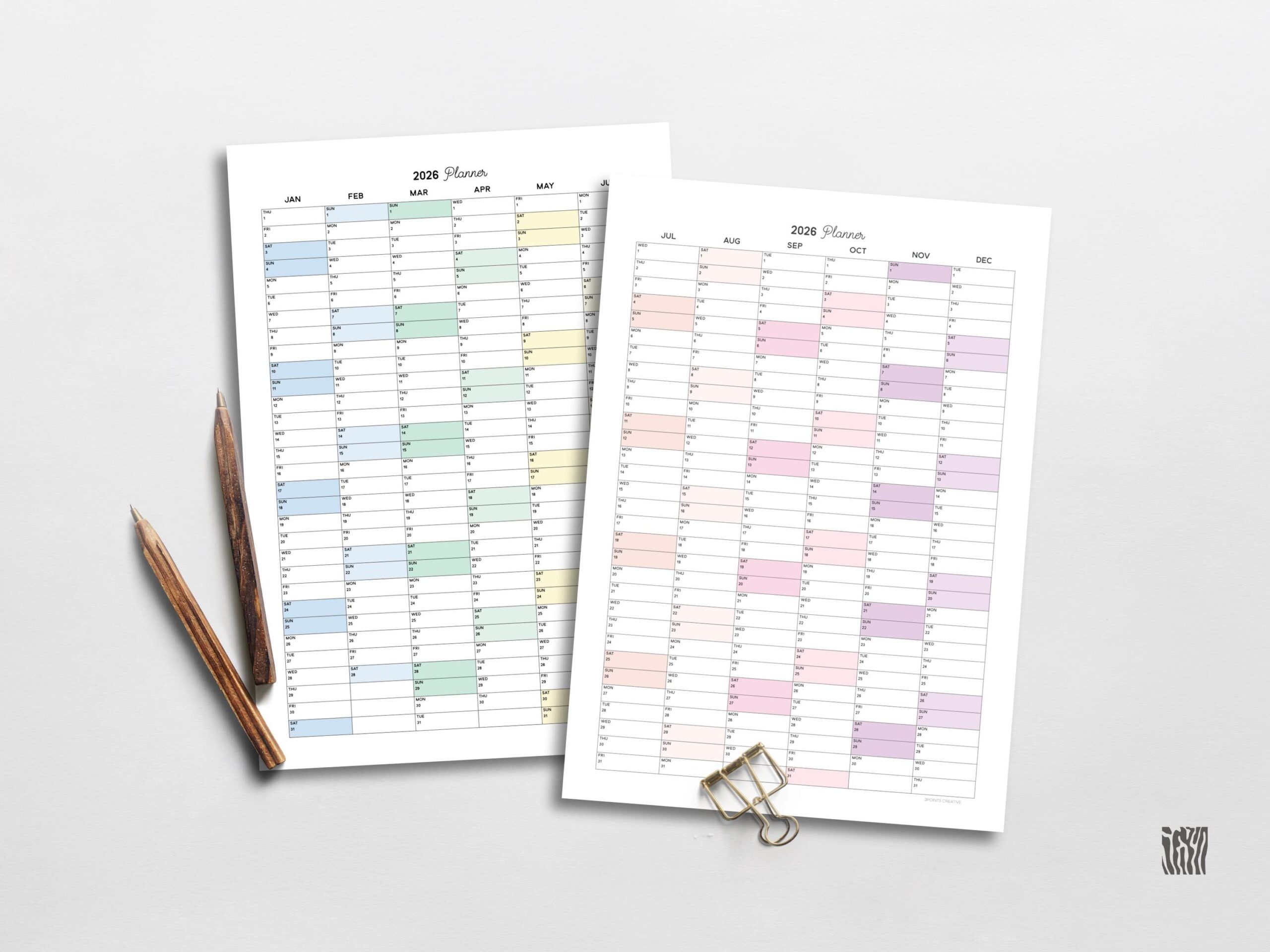 Printable 6 Month 2026 Calendar 2026 Planner Inserts For Annual Planning Half Year Planning Home A3 A4 A5 Letter Ledger Half Letter Etsy New Zealand