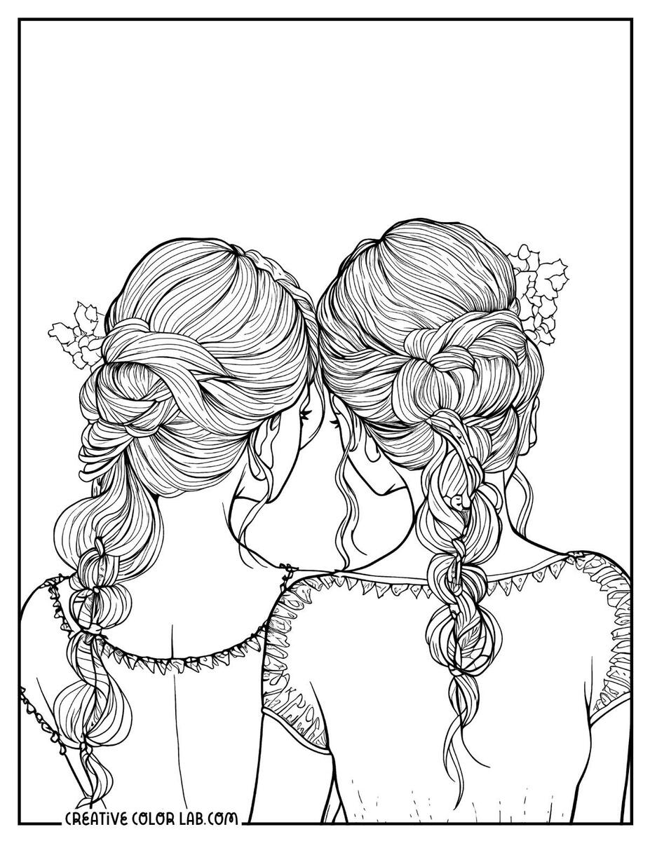 Best Friends Coloring Pages Best Coloring Pages For Kids
