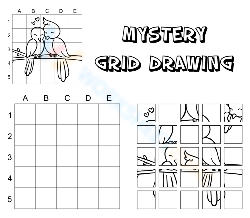 Mystery Grid Drawing Puzzles Volume 1 Magniscape