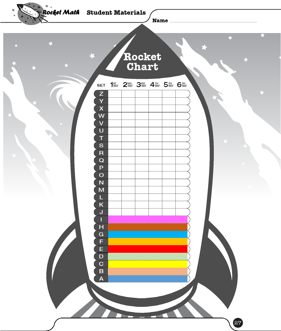 Free Printable Rocket Mini Eraser Math Activity Pack
