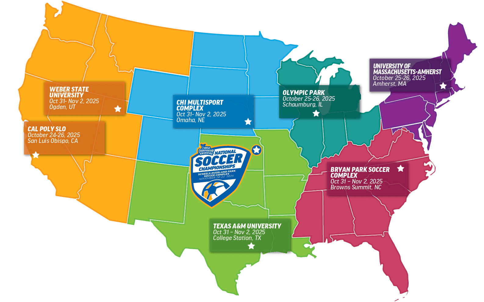 Regional Tournaments NIRSA Play