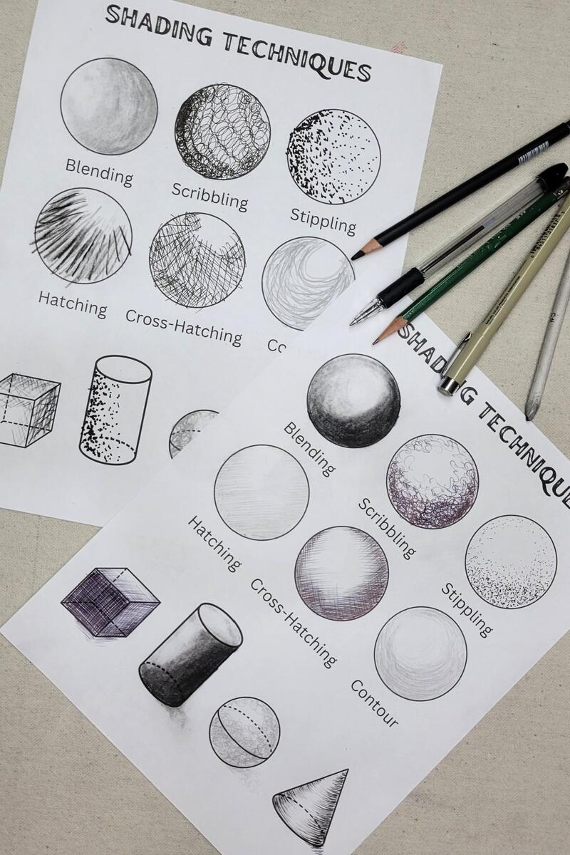 Aesthetic Manual To Accompany The Aesthetic Series Of Drawing Books And To Be Used Independently Ter Piece First Draw A Square The Same Size Asspace A On Trial Paper Draw The Diagonals