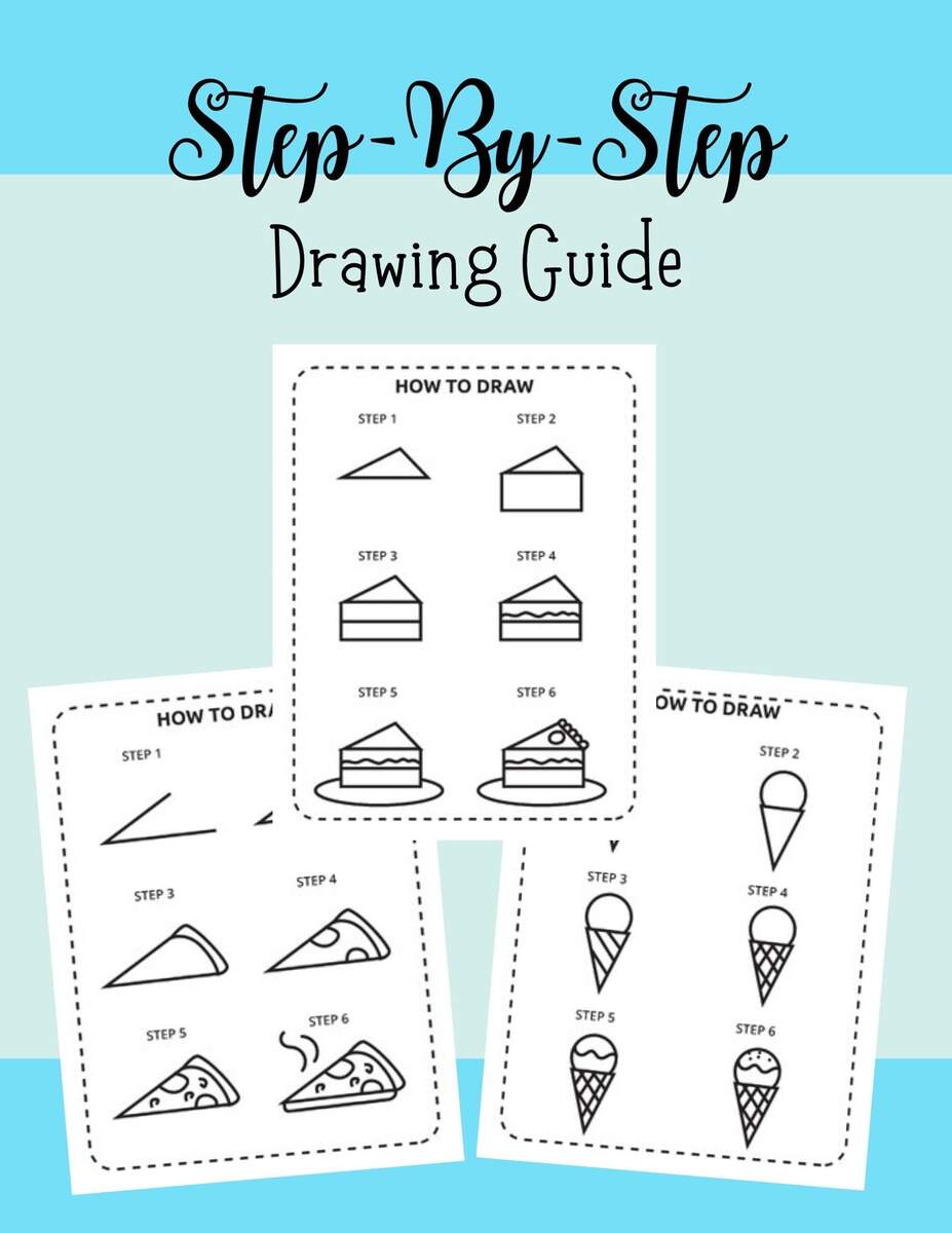 Step By Step Drawing Guide For Kids Printable Drawing Activity Learn To Draw Drawing Activity How To Draw Elementary Art Instant Download Etsy How To Draw Doodle Eared Dog Cartoon Character Step By Step Drawing Tutorial Activity Worksheets For Kids Stock Vector Image Art Alamy