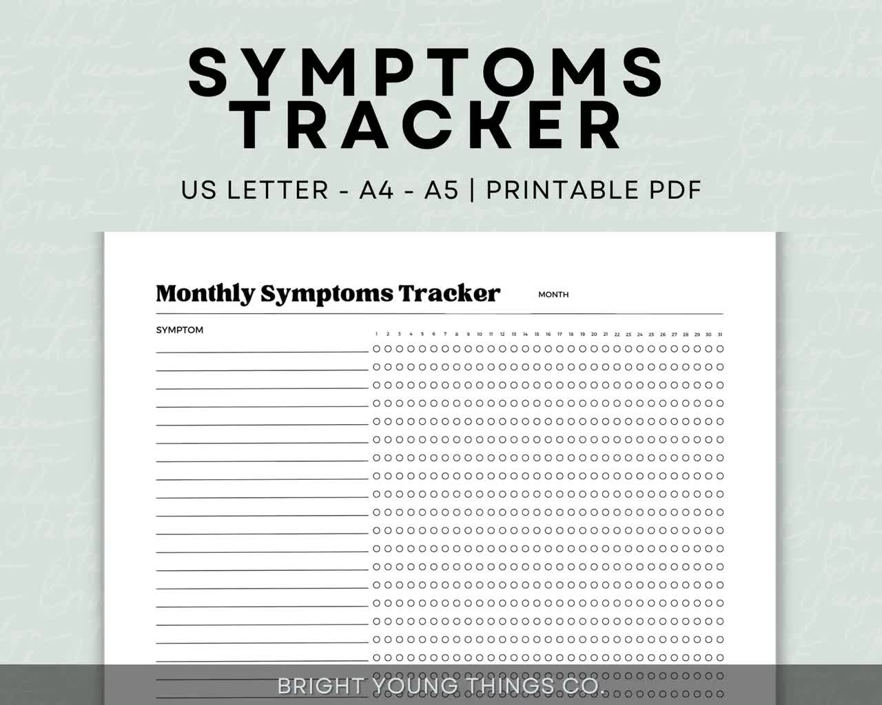 Pain Management Planner Bloom Daily Planners Chronic Illness Medical Planner 12 Month Undated Symptom Pain Tracker Mood Journal
