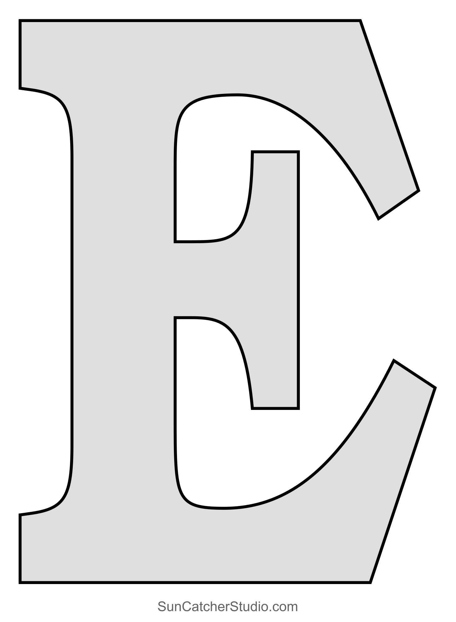 Tall Block Serif Printable Letter Stencils Numbers And Alphabet Free Printables Lettering SVG Files Tools Apps Alphabet Letters And Numbers With A Colorful Polka Dot Design Free Printables Lettering SVG Files Tools Apps
