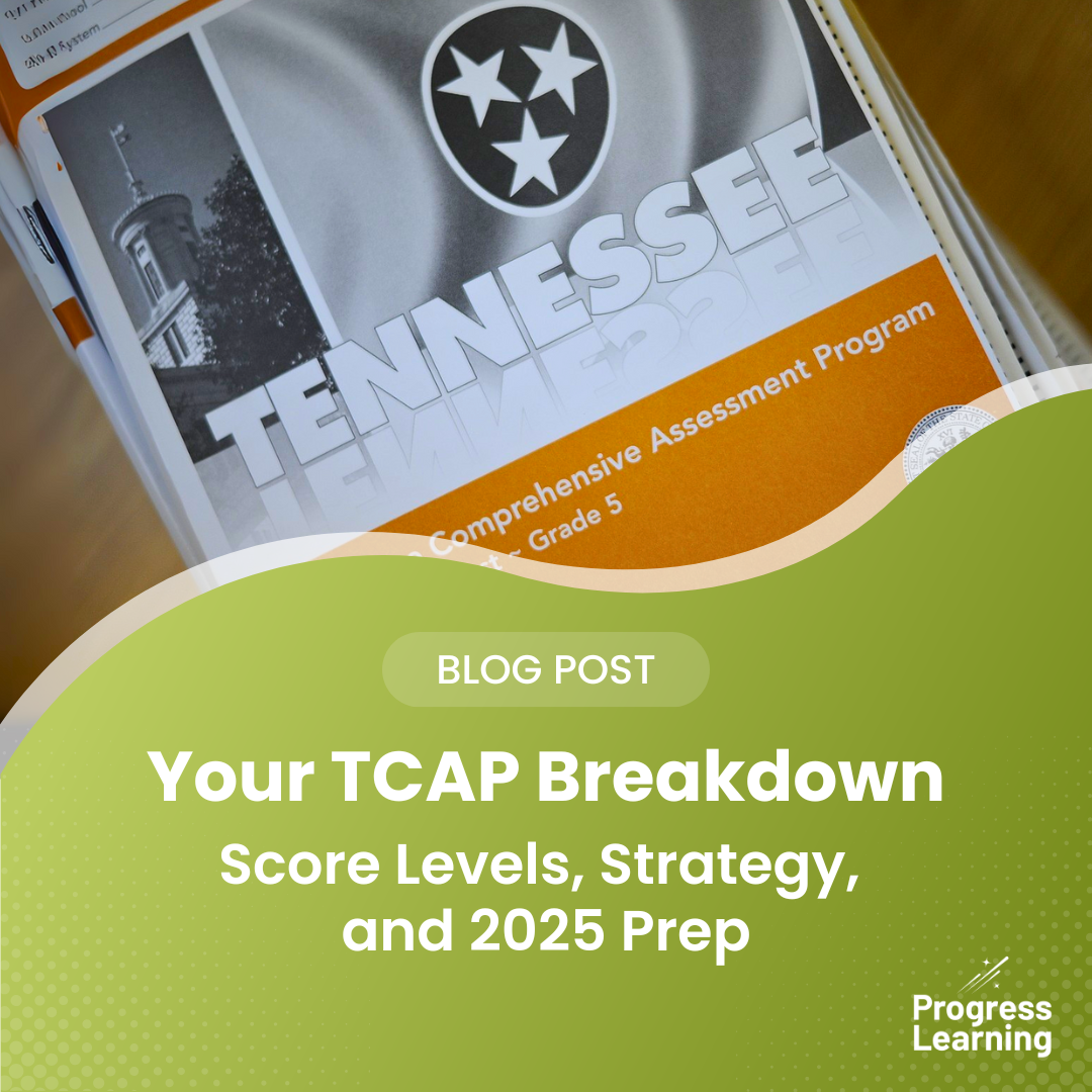 TCAP Score Levels Identifying Areas For Improvement