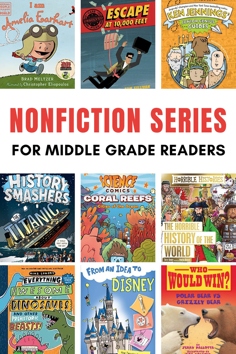 The Best Nonfiction Series For 3rd 6th Grades Everyday Reading Top 3rd Grade Read Aloud Books Pragmatic Mom