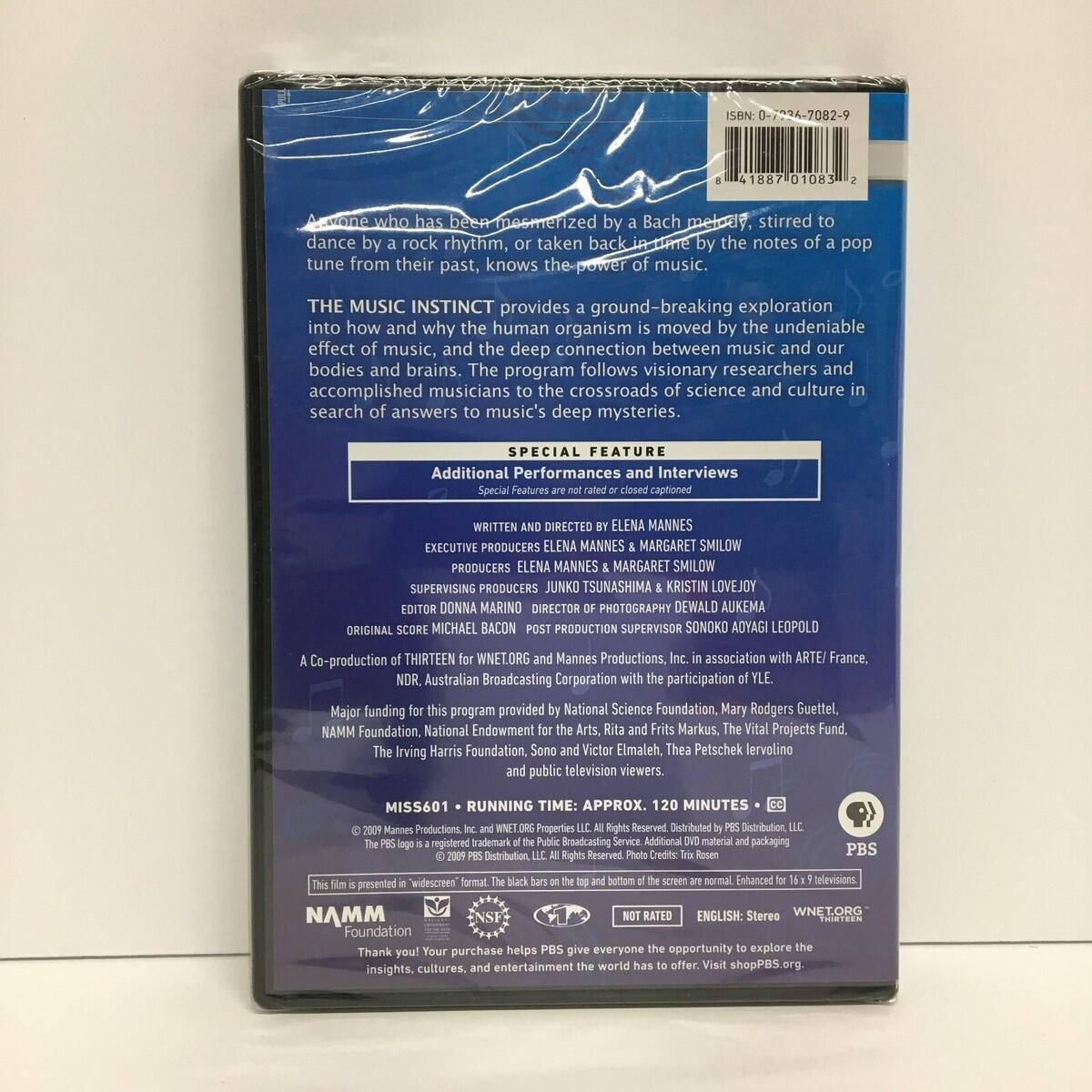 The Music Instinct Science And Song DVD 2009 Audra McDonald Bobby McFerrin 841887010832 EBay The Music Instinct Science And Song DVD 2009 Audra McDonald Bobby McFerrin 841887010832 EBay