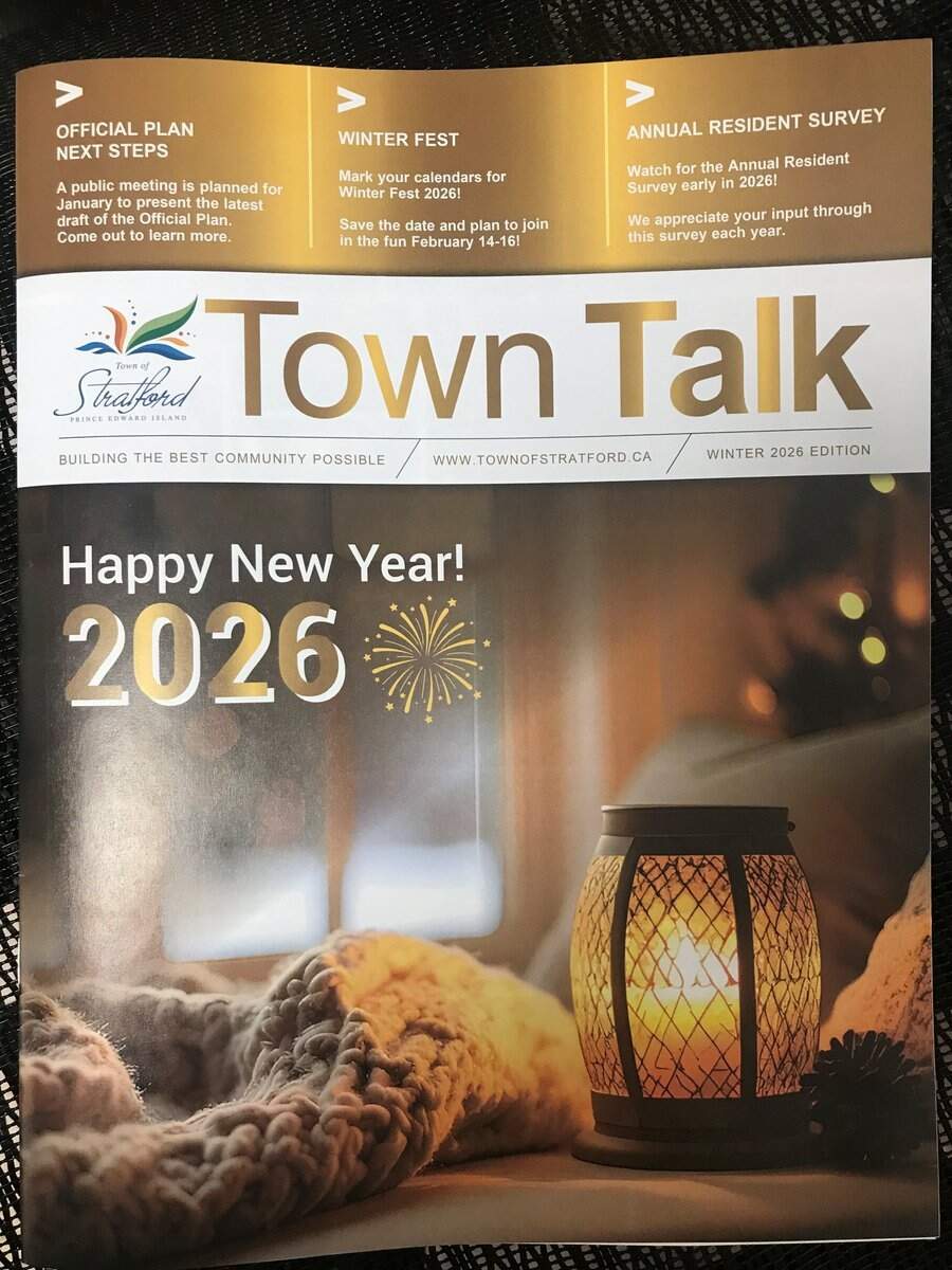 The Winter Edition Of Town Talk Has Arrived Check Your Mailbox For Your Copy And Stay Informed On All Things StratfordPEI
