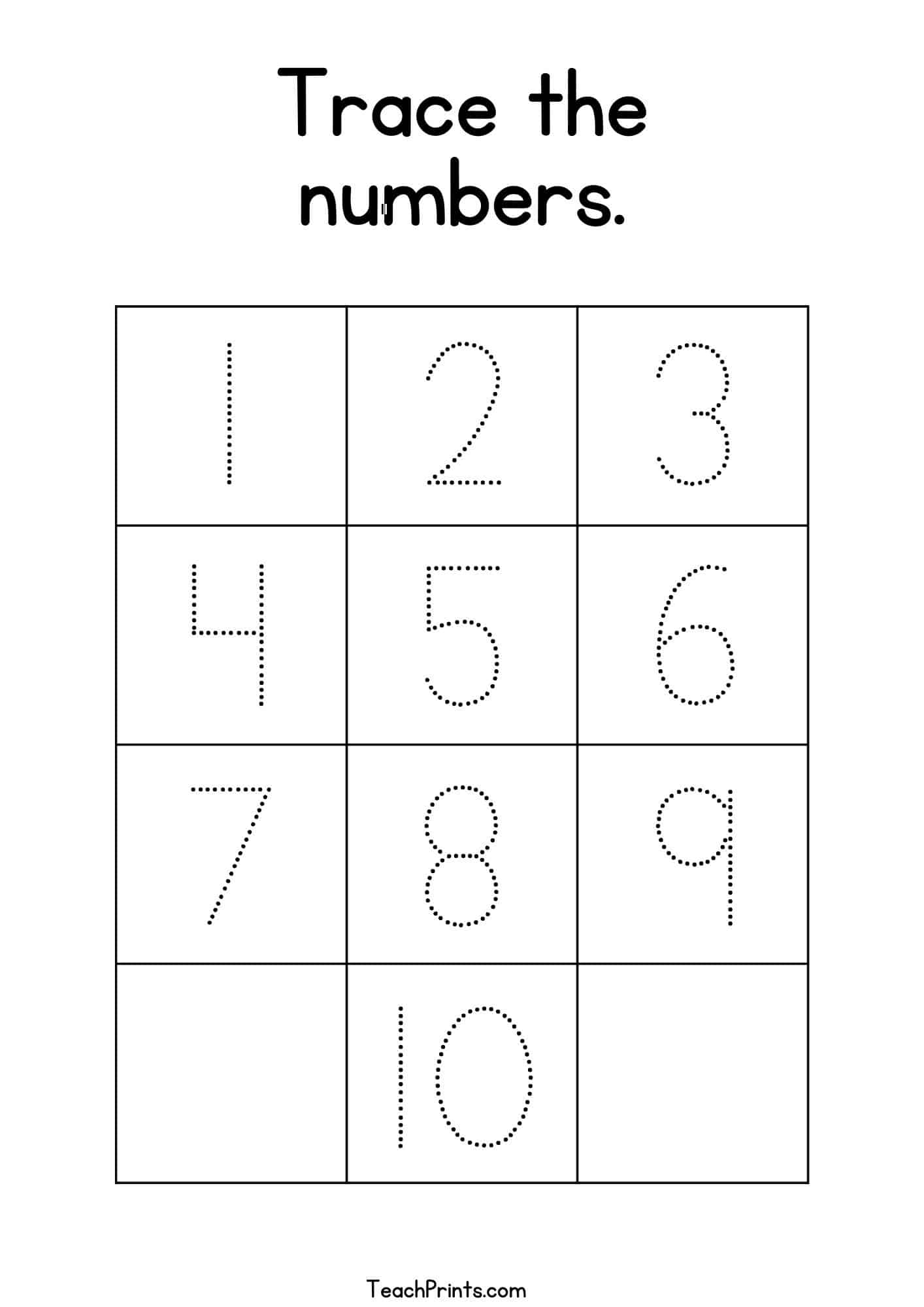 Tracing Numbers Free Printable Practice PDF Worksheets Free Printables Lettering SVG Files Tools Apps