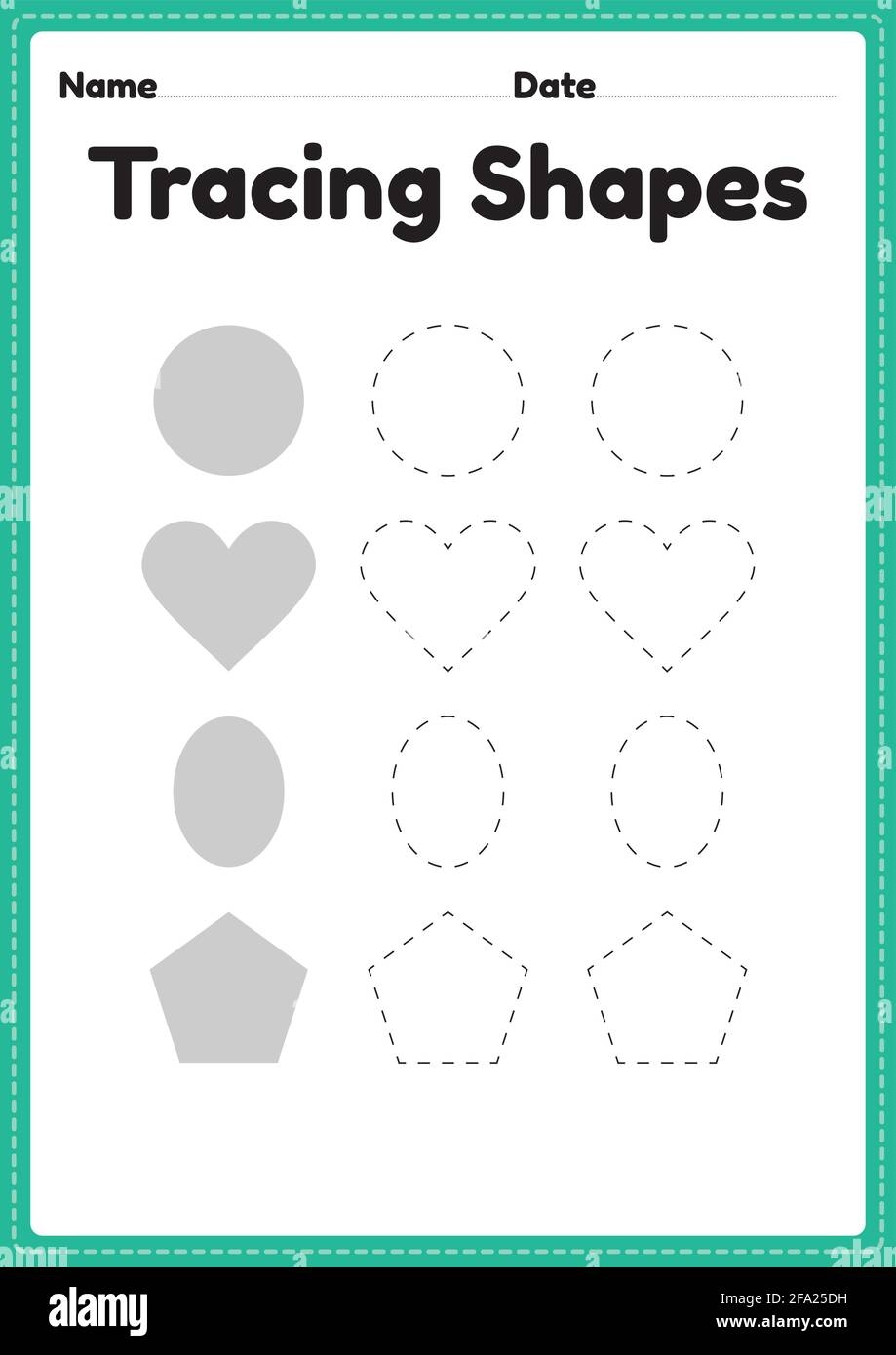 Tracing Square Shapes Worksheet For Kindergarten Hi Res Stock Photography And Images Alamy Tracing Square Shapes Worksheet For Kindergarten Hi Res Stock Photography And Images Alamy