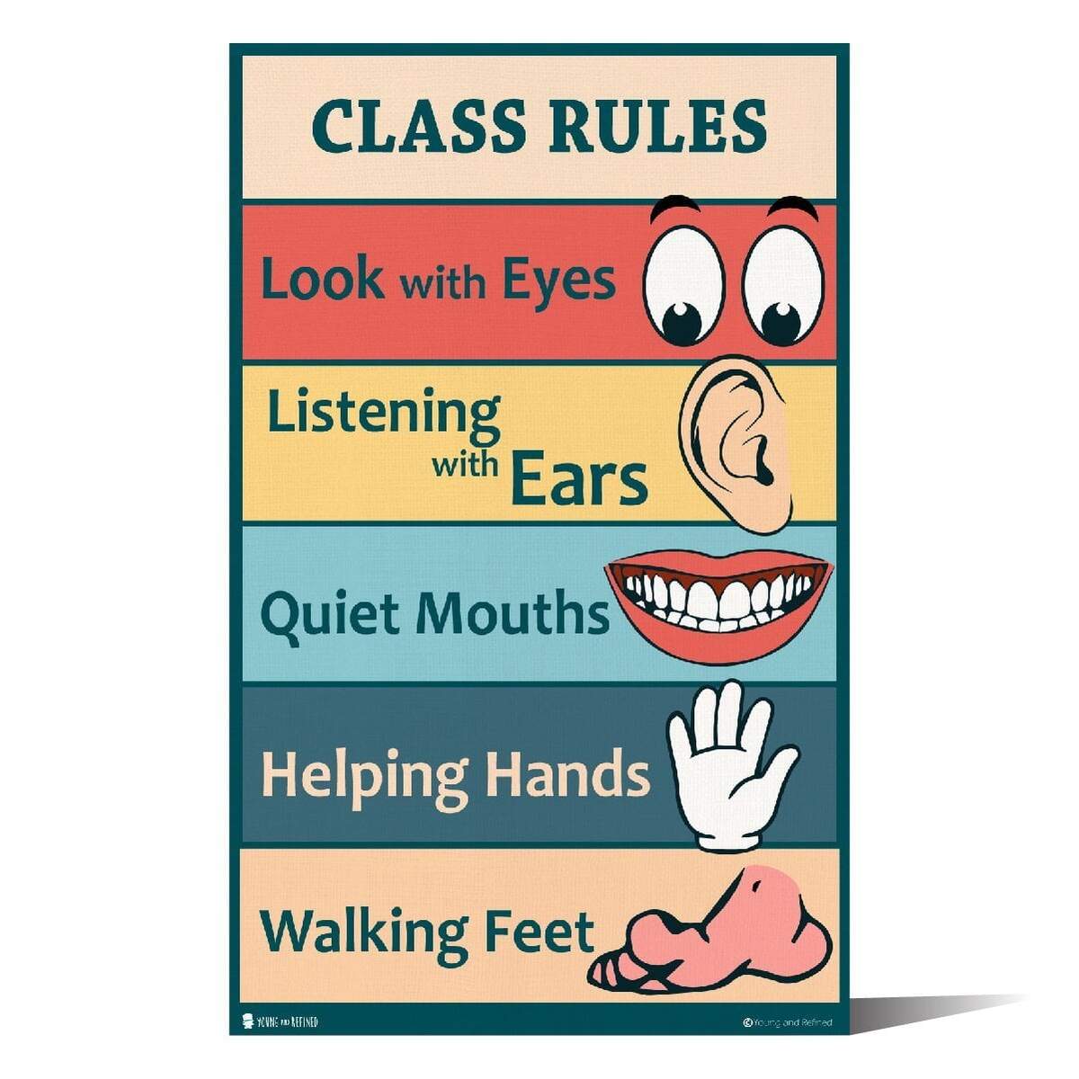 WhatSign Class Rules Chart For Classroom Walmart WhatSign Class Rules Chart For Classroom Walmart