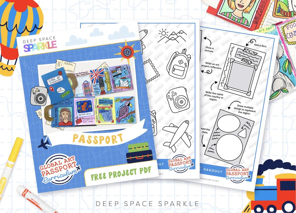 DIY Mini Passport Book Free Printable Make And Takes
